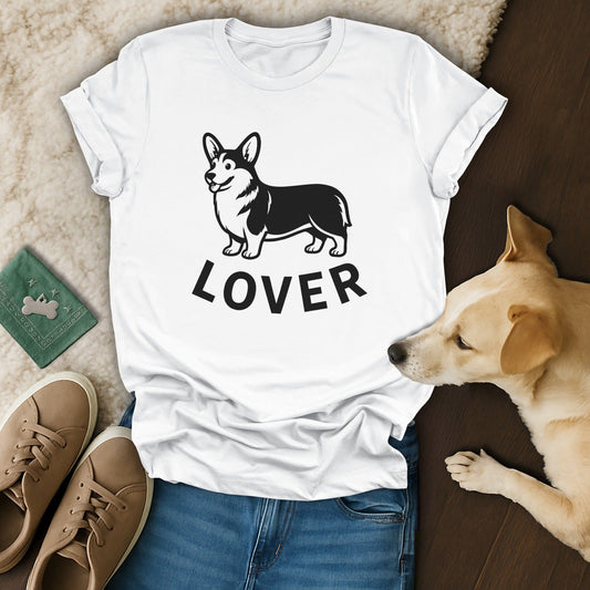 Corgi Lover Graphic Tee Perfect for Dog Enthusiasts