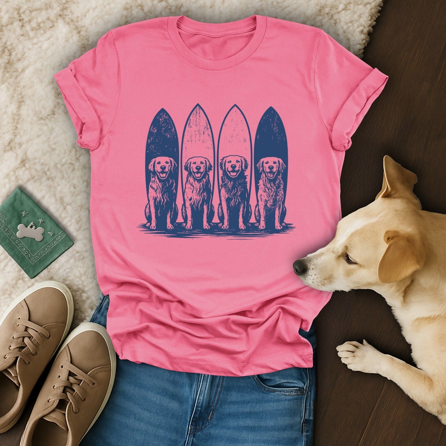 Surfing Dogs T-Shirt 🏄