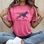 Certified Zoomies Dog Graphic Pink Casual Tee