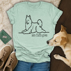 Zero Fluffs Given T-Shirt 🐕