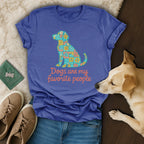 Dogs Are My Favorite People Graphic T-Shirt