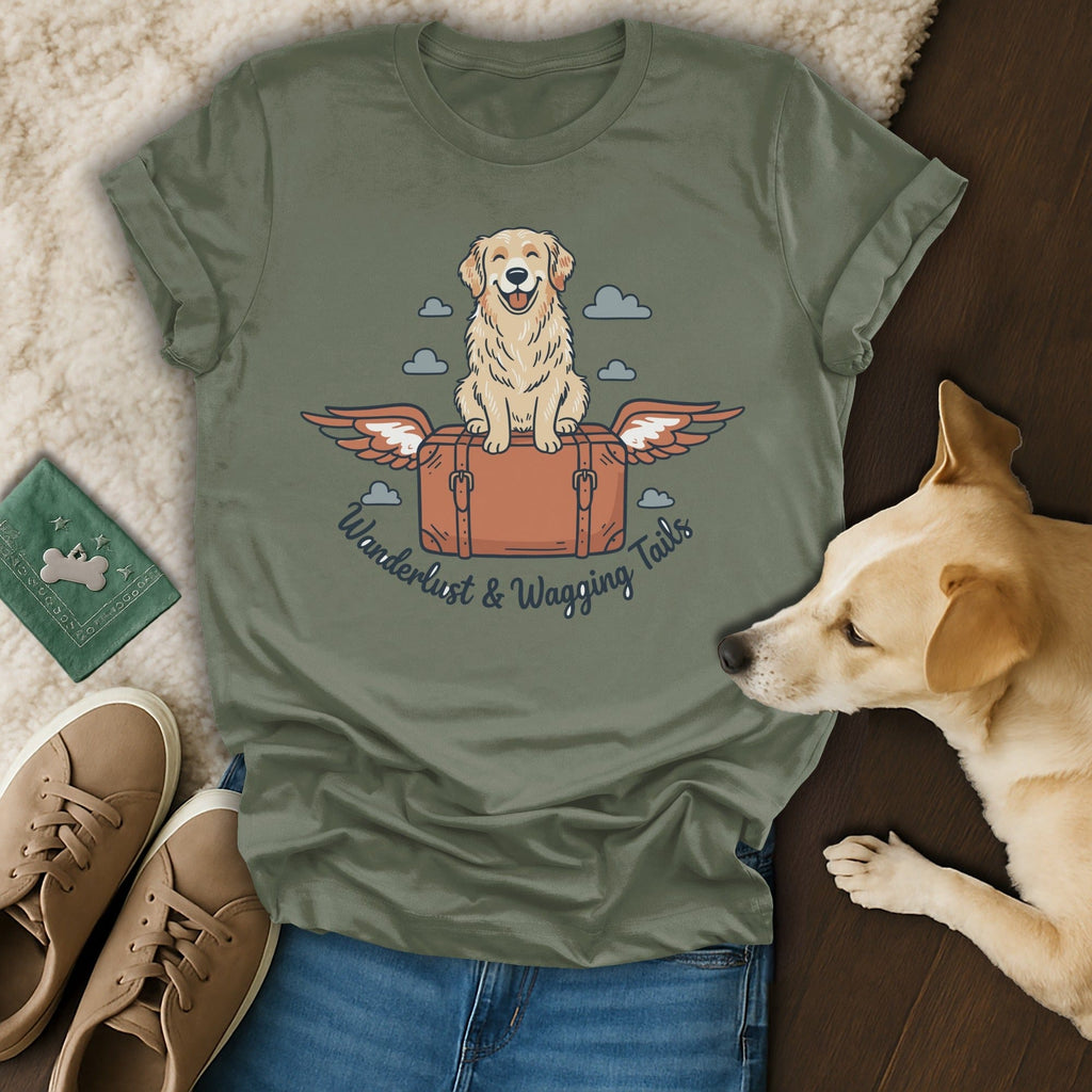 Dog Travel Adventure T-Shirt ✈️