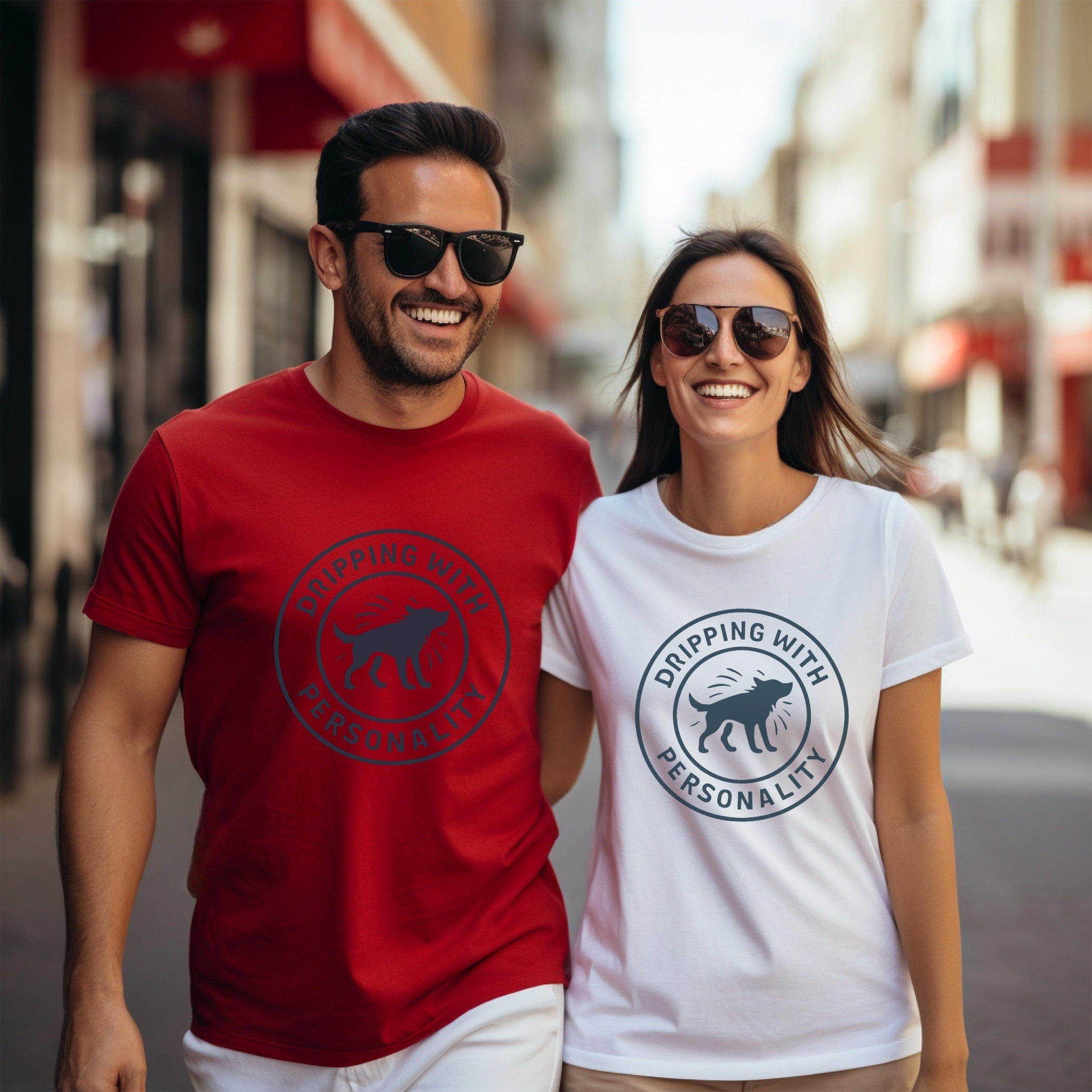 Dripping Personality T-Shirt 🐕