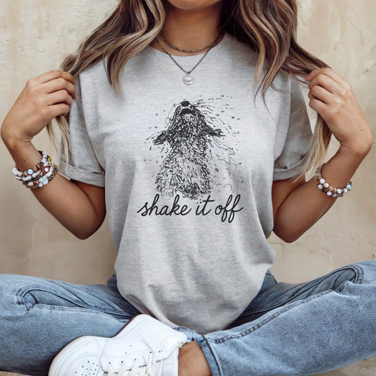 Shake It Off Graphic Tee Perfect for Casual Outfits