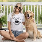 Coffee Before Talky Dog Graphic T-Shirt