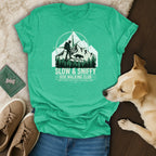 Slow & Sniffy Dog Walking Club Graphic T-Shirt