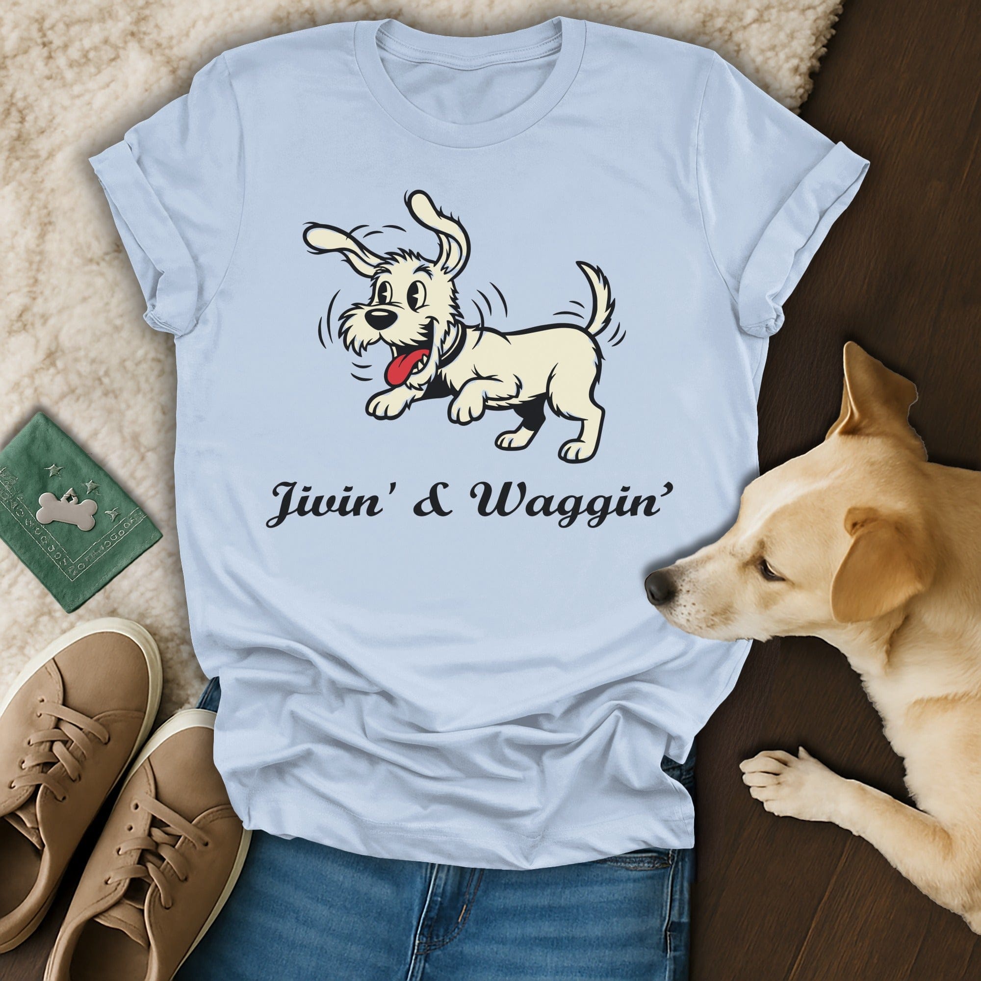 Jivin' & Waggin' Retro T-Shirt 🐶