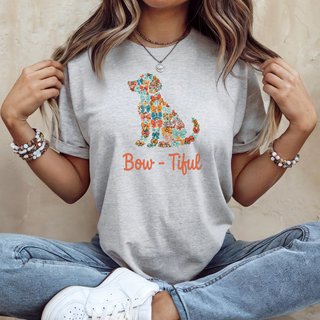 Bow Tiful Dog Bows Butterflies Design T-shirt product type
Dog shirt
Puppy print
Canine design
Dog lover
Bow Tiful
Bows print
Colorful bows
Butterfly design
Cute shirt
Graphic tee
Animal graphic
Trendy shirt
Fun print
Vibrant design
Women's shirt
Unisex shirt
Casual wear
Everyday style
Pet owner gift
Unique design