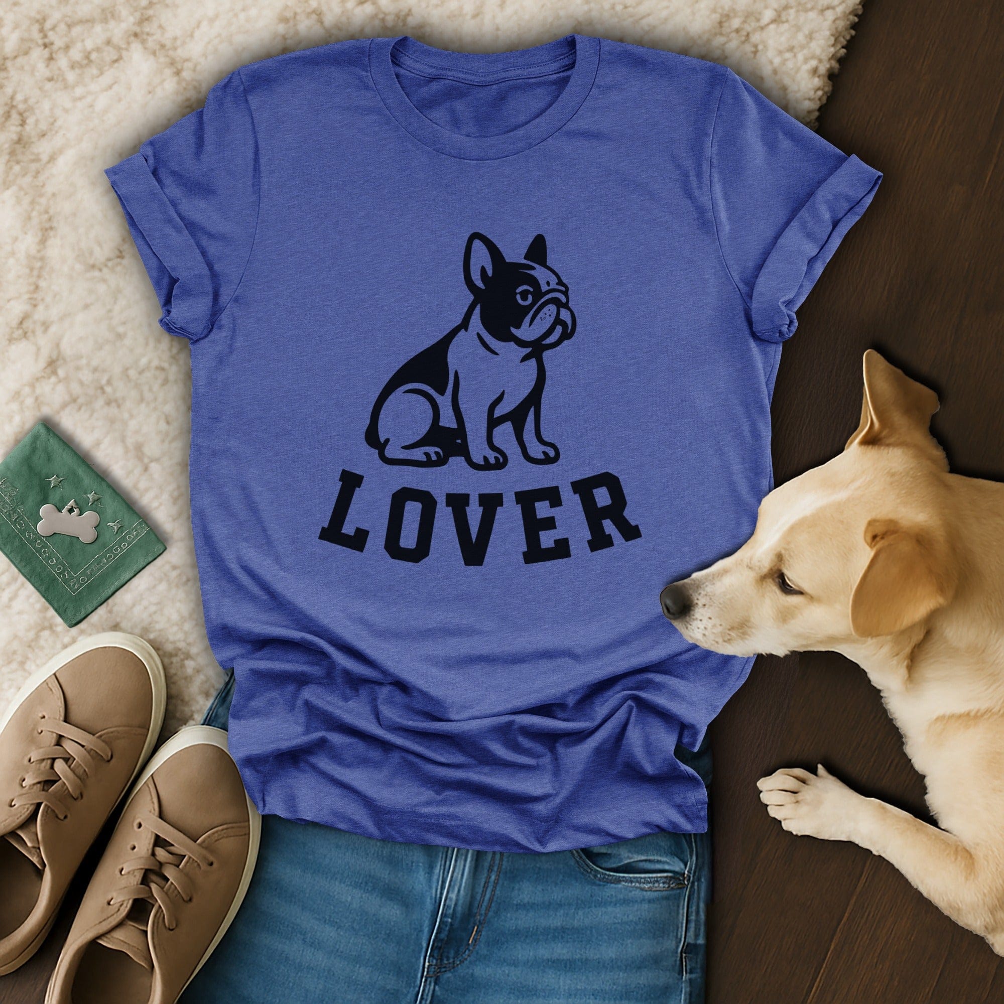 French Bulldog Lover Graphic Tee Dog Lover Shirt