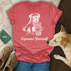 Espresso Yourself Pug Dog Funny Beverage Pet product type
