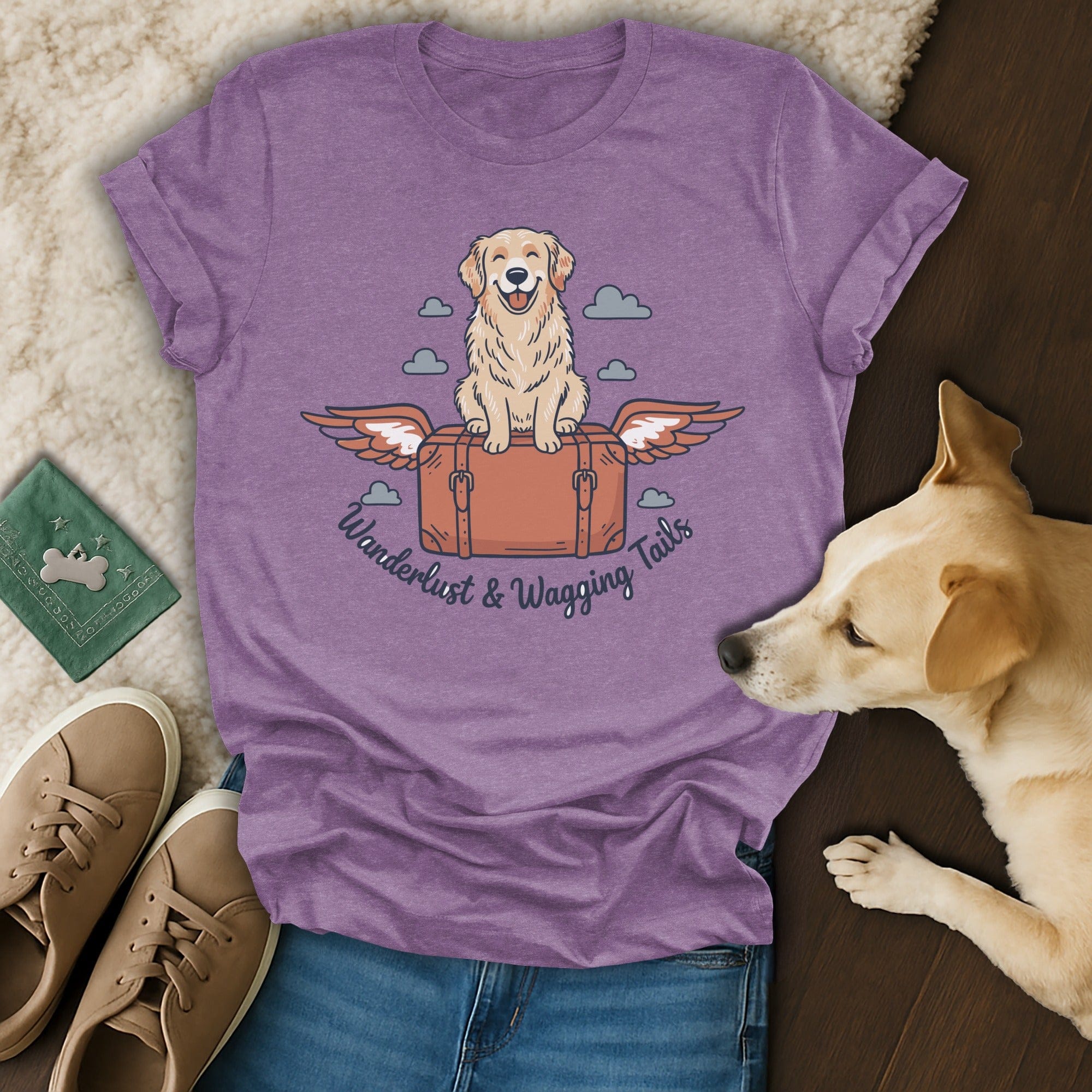 Dog Travel Adventure T-Shirt ✈️