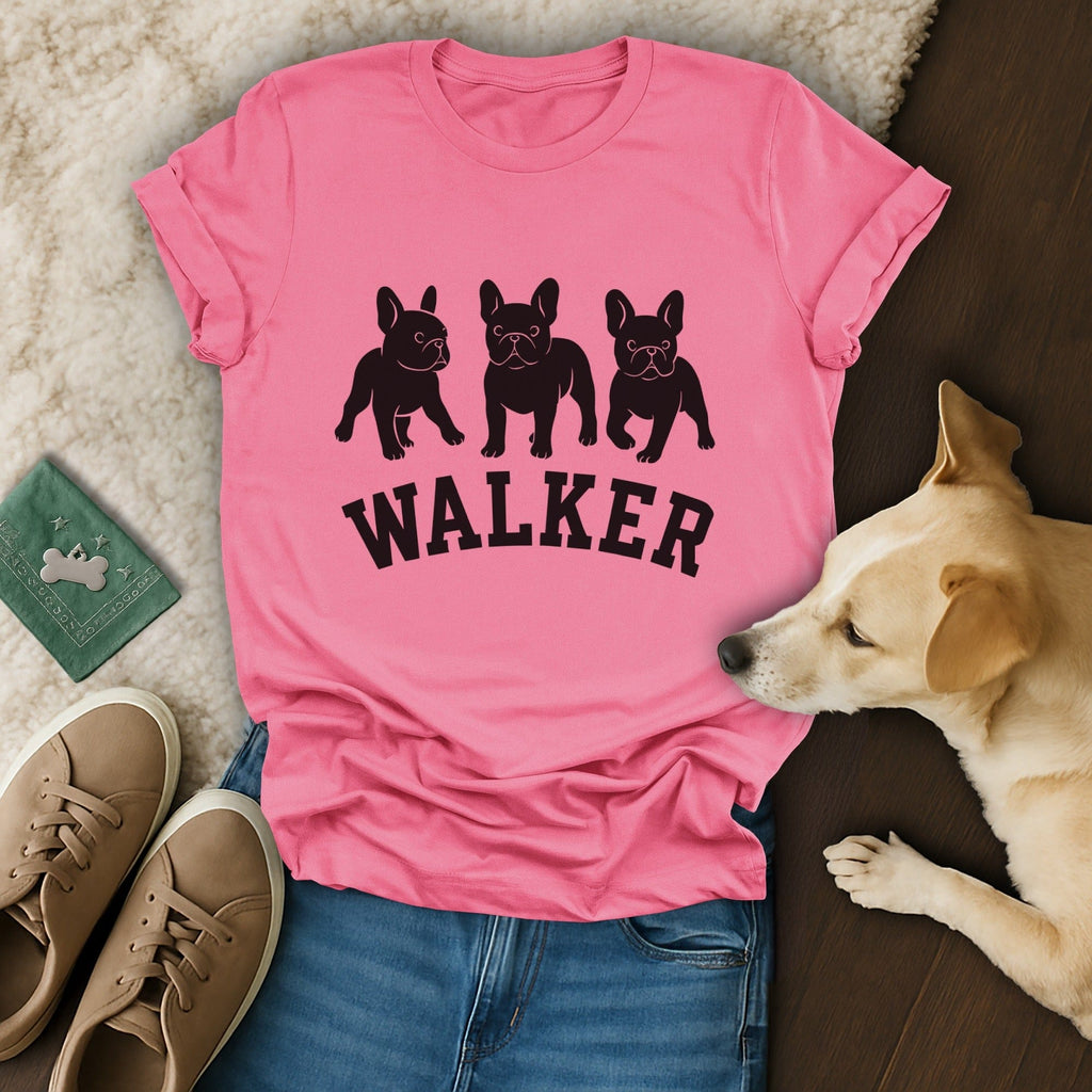 Walker French Bulldog Graphic Tee Shirt Product