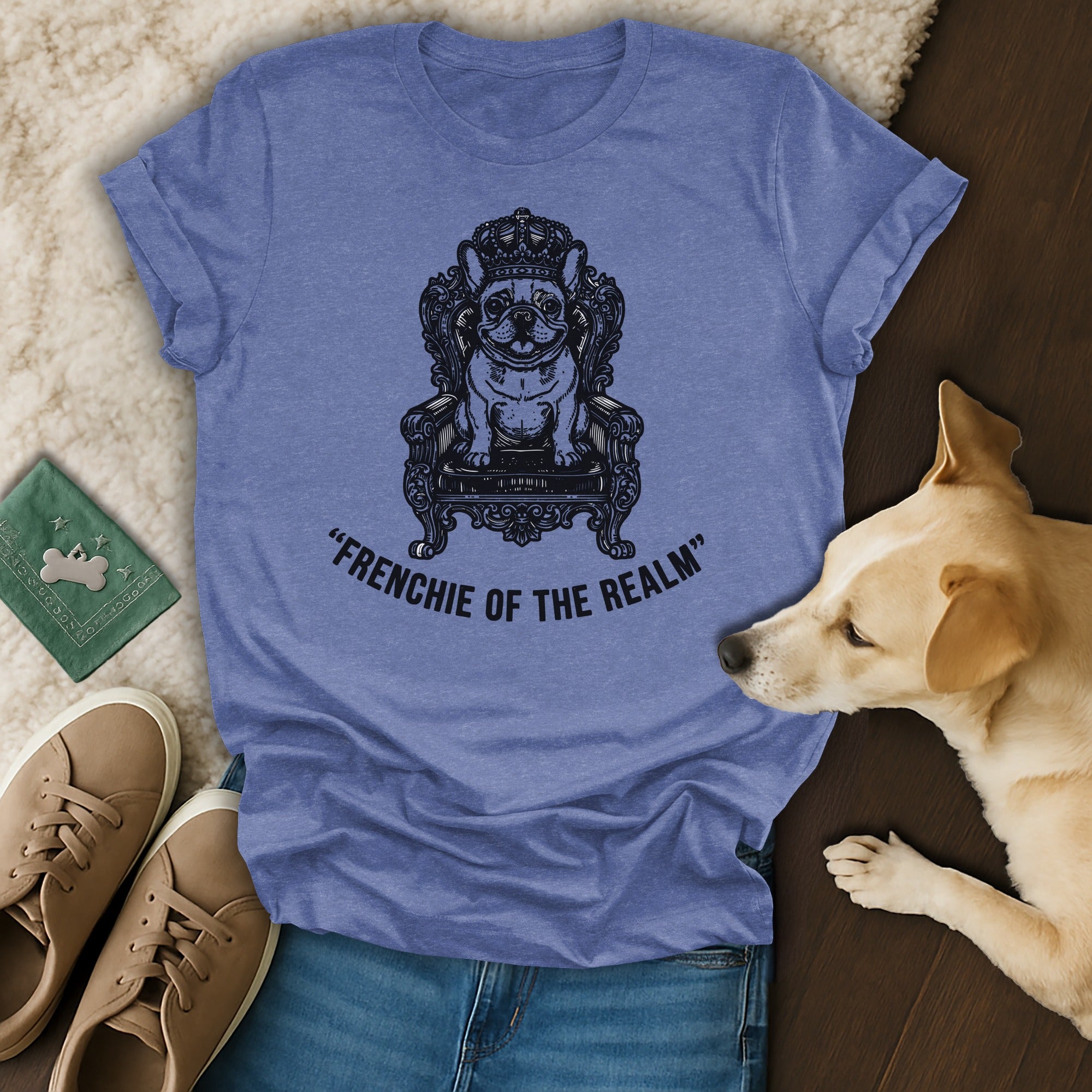 Frenchie of the Realm Graphic T-Shirt