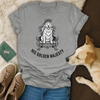 His Golden Majesty Graphic Design Tee Shirt