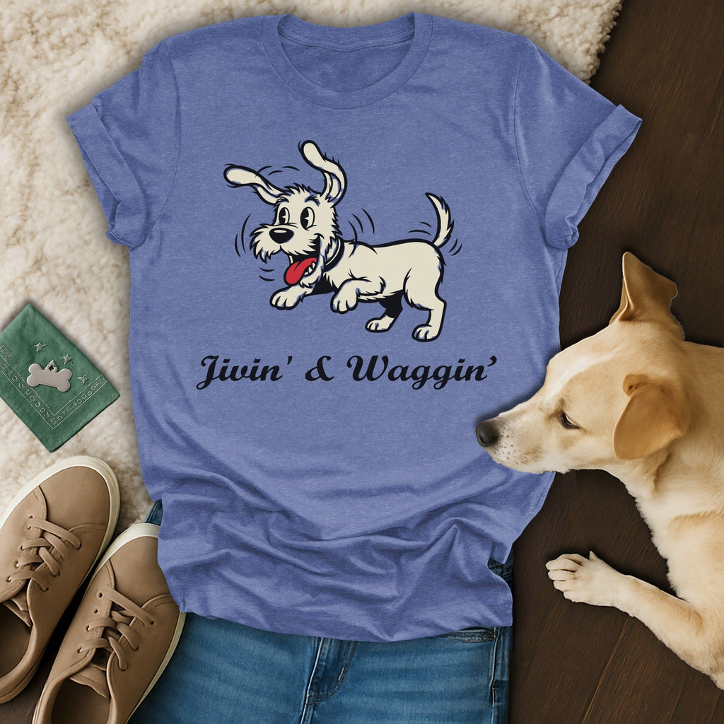 Jivin' & Waggin' Retro T-Shirt 🐶