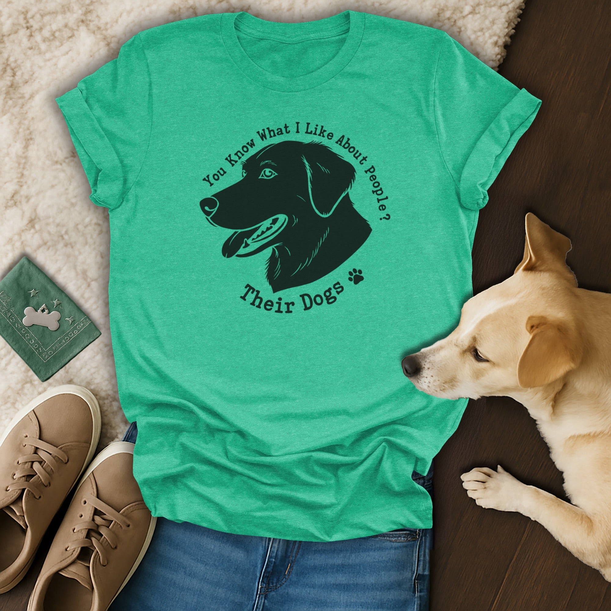 You Know What I Like About People Funny Dog Lovers Shirt