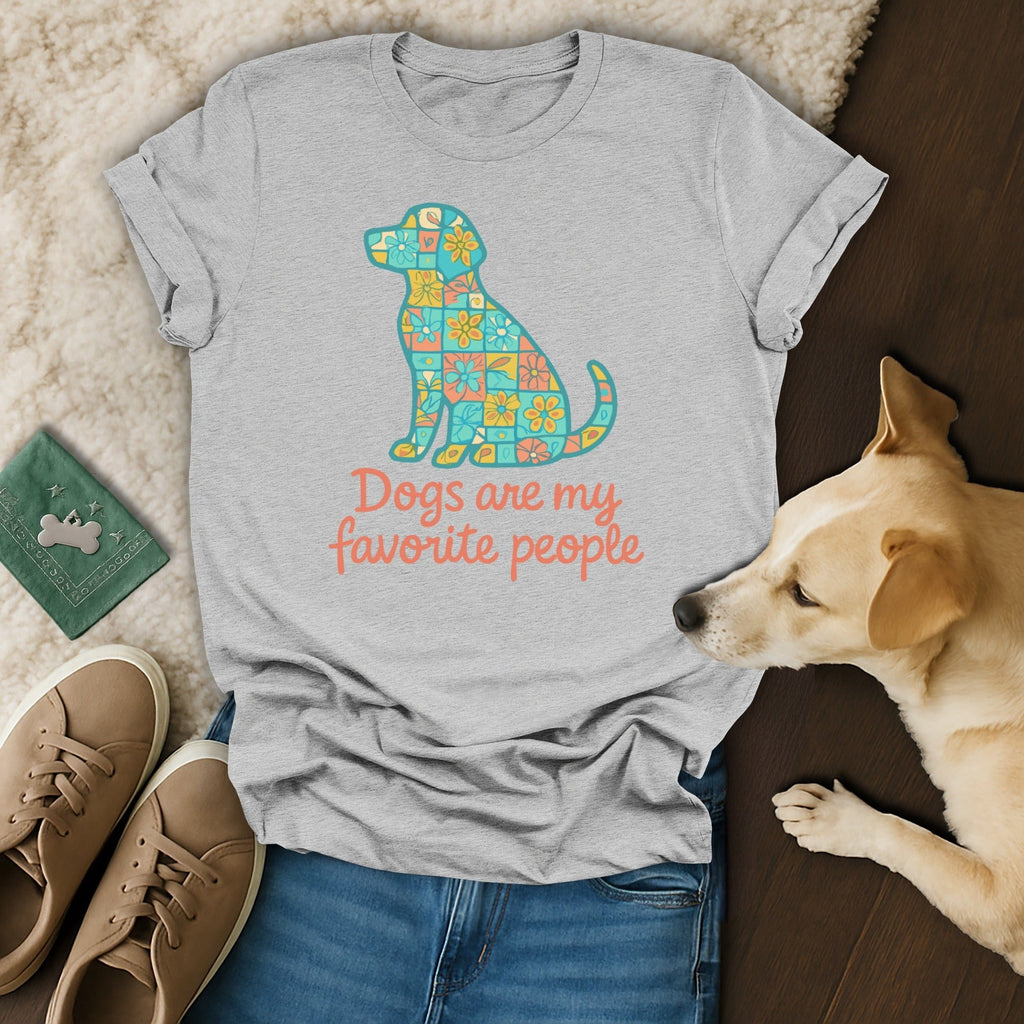 Dogs Are My Favorite People Graphic Tee