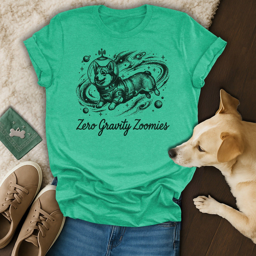 Zero Gravity Zoomies Corgi Astronaut Dog Space product type