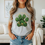 Happy St. Pawtrick's Day Graphic T-Shirt for Festive Wear