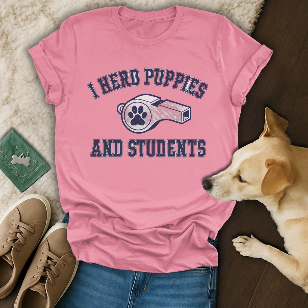 Herd Puppies And Students T-Shirt 🐕🐕