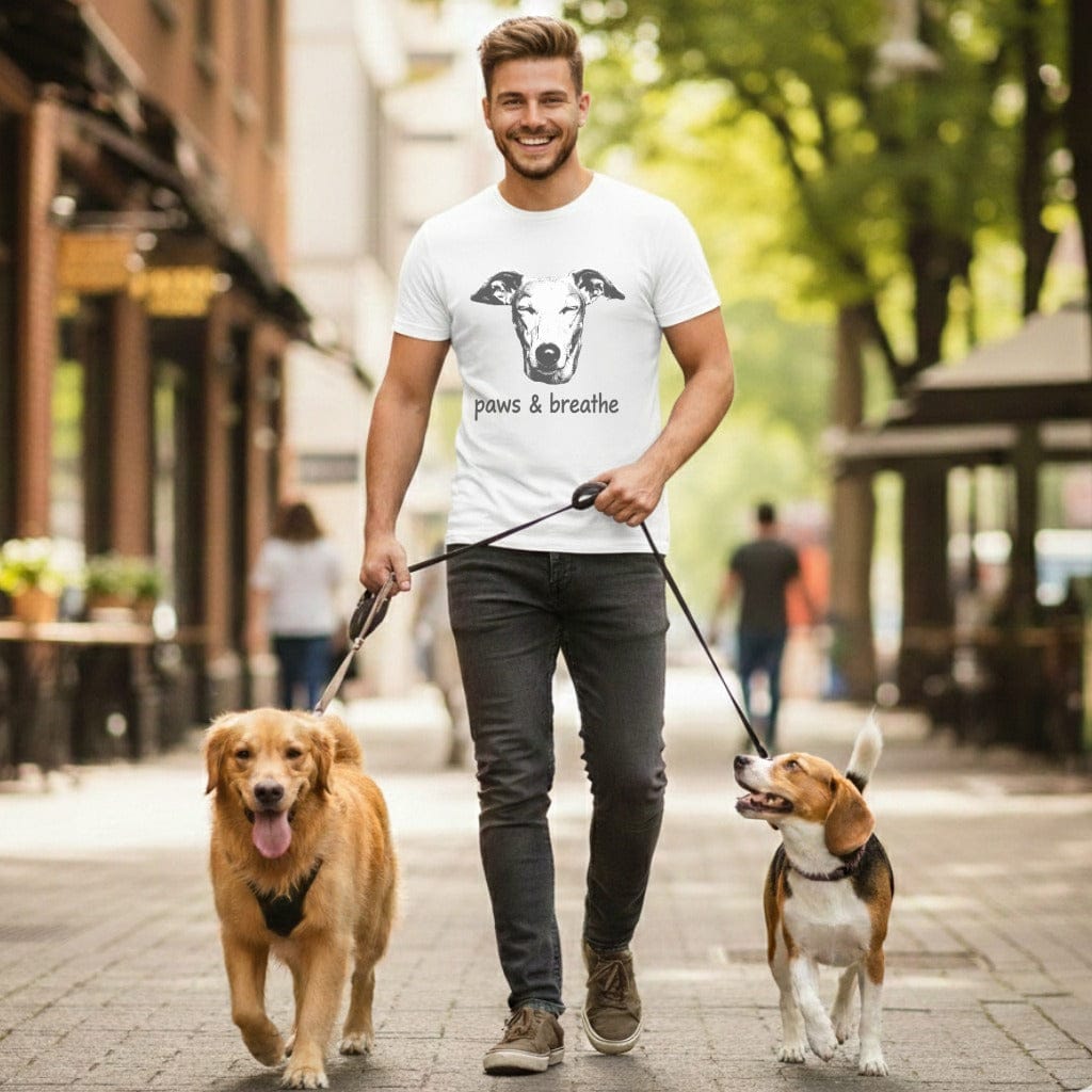 Paws and Breathe Graphic Tee Stylish Casual Wear