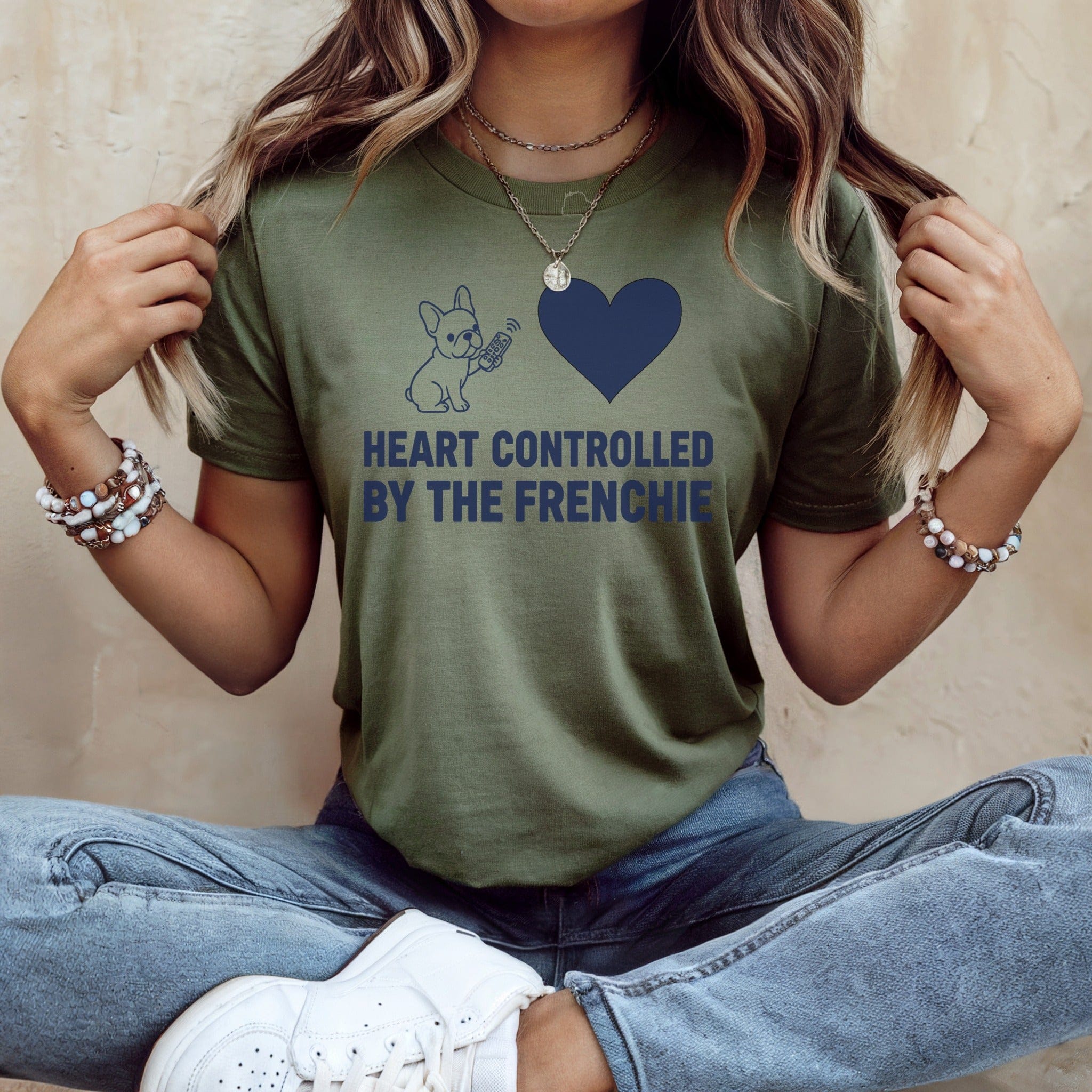 Heart Controlled Frenchie T-Shirt 💙