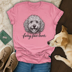Furry Face Lover Graphic Dog Lover T-Shirt Product