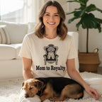 Mom to Royalty Graphic Tee for Dog Lovers