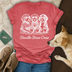 Doodle Brew Crew Dogs Coffee Lovers Cool Design product type