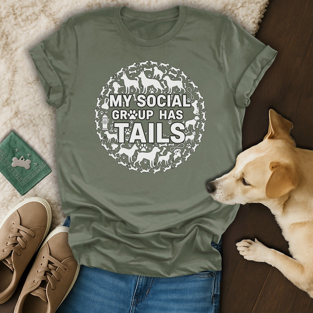 My Social Group Has Tails Graphic T-Shirt