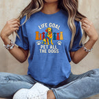 Life Goal Pet All the Dogs Shirt Product