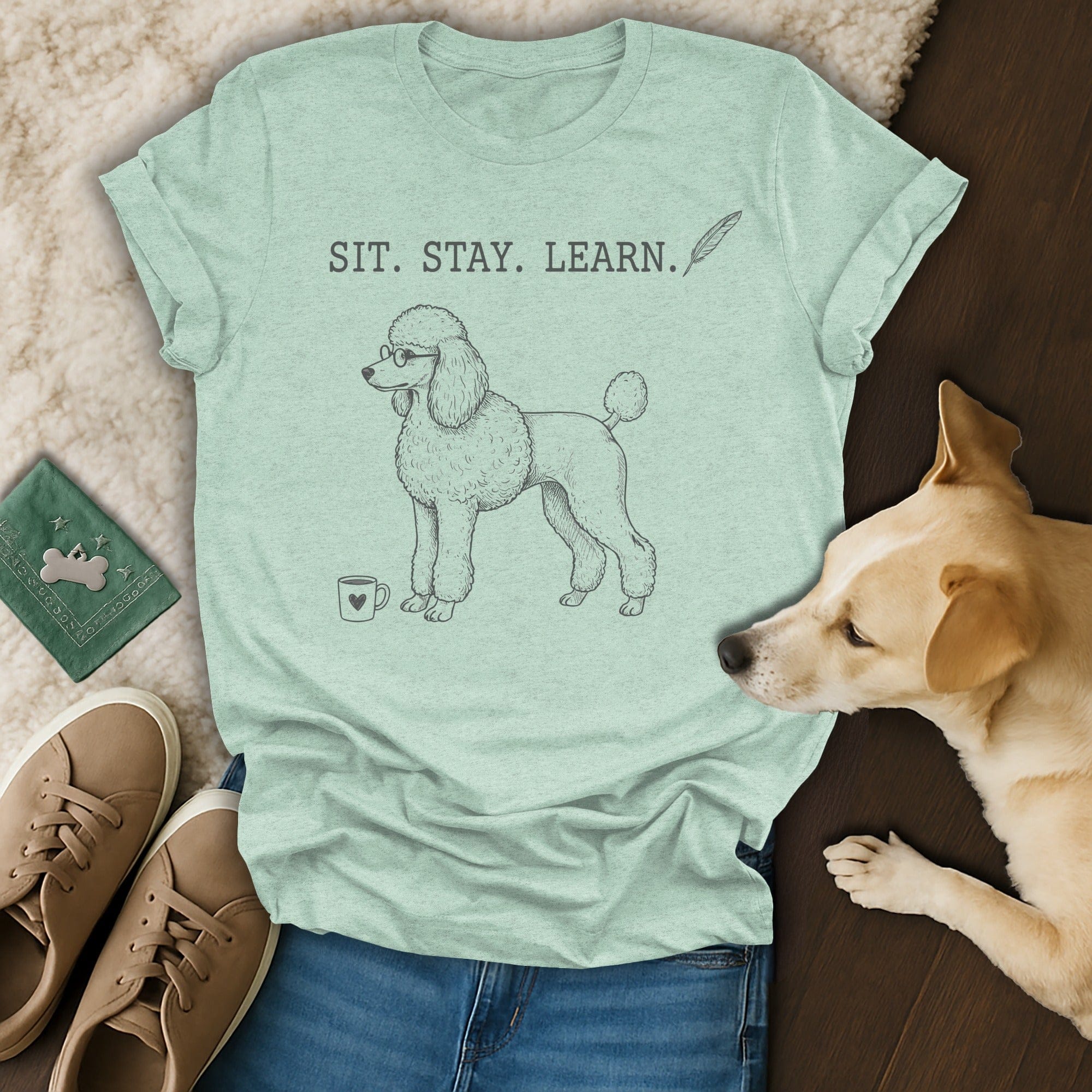 Sit Stay Learn T-Shirt 🐩