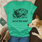 Dachshund Space Dog Astronaut out of this woof product type