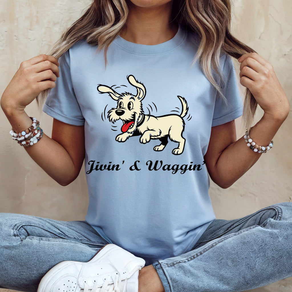 Jivin' & Waggin' Retro T-Shirt 🐶