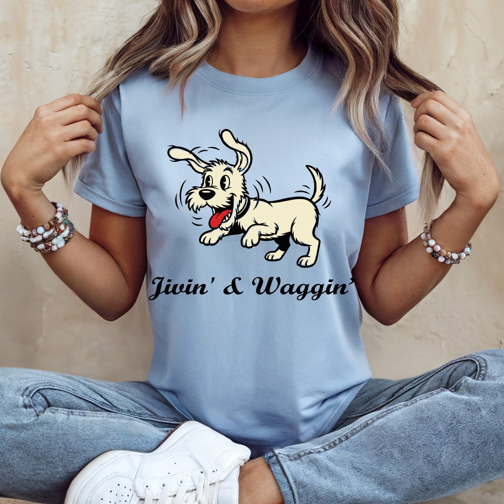 Jivin' & Waggin' Retro T-Shirt 🐶