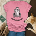 His Golden Majesty Graphic Tee for Pet Lovers