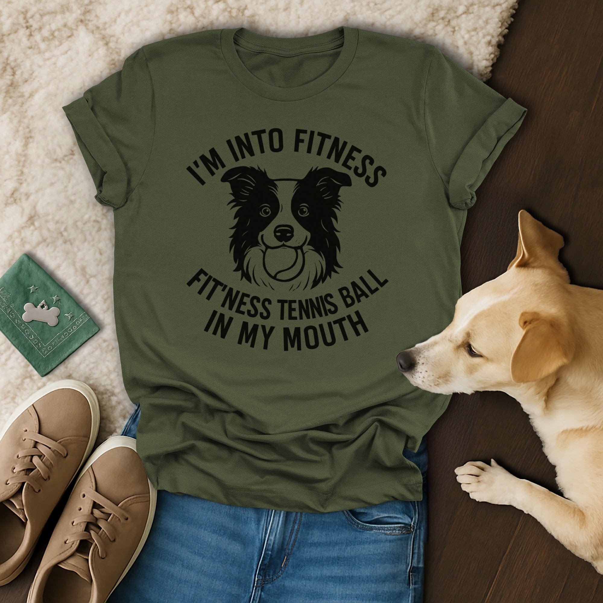 I'm Into Fitness Fitness Tennis Ball In My Mouth product type