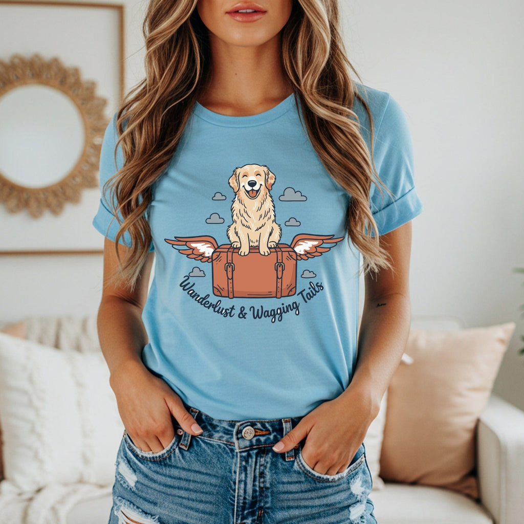 Dog Travel Adventure T-Shirt ✈️