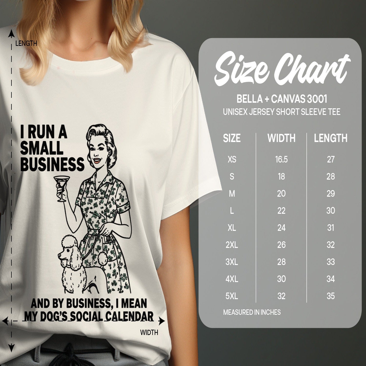 I Run A Small Business Funny Dog Owner Unisex T-shirt