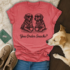 Dogs Sunglasses Coffee You Order Snacks Golden product type