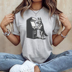 Cool Retro Arcade Gaming Dog Graphic T-shirt