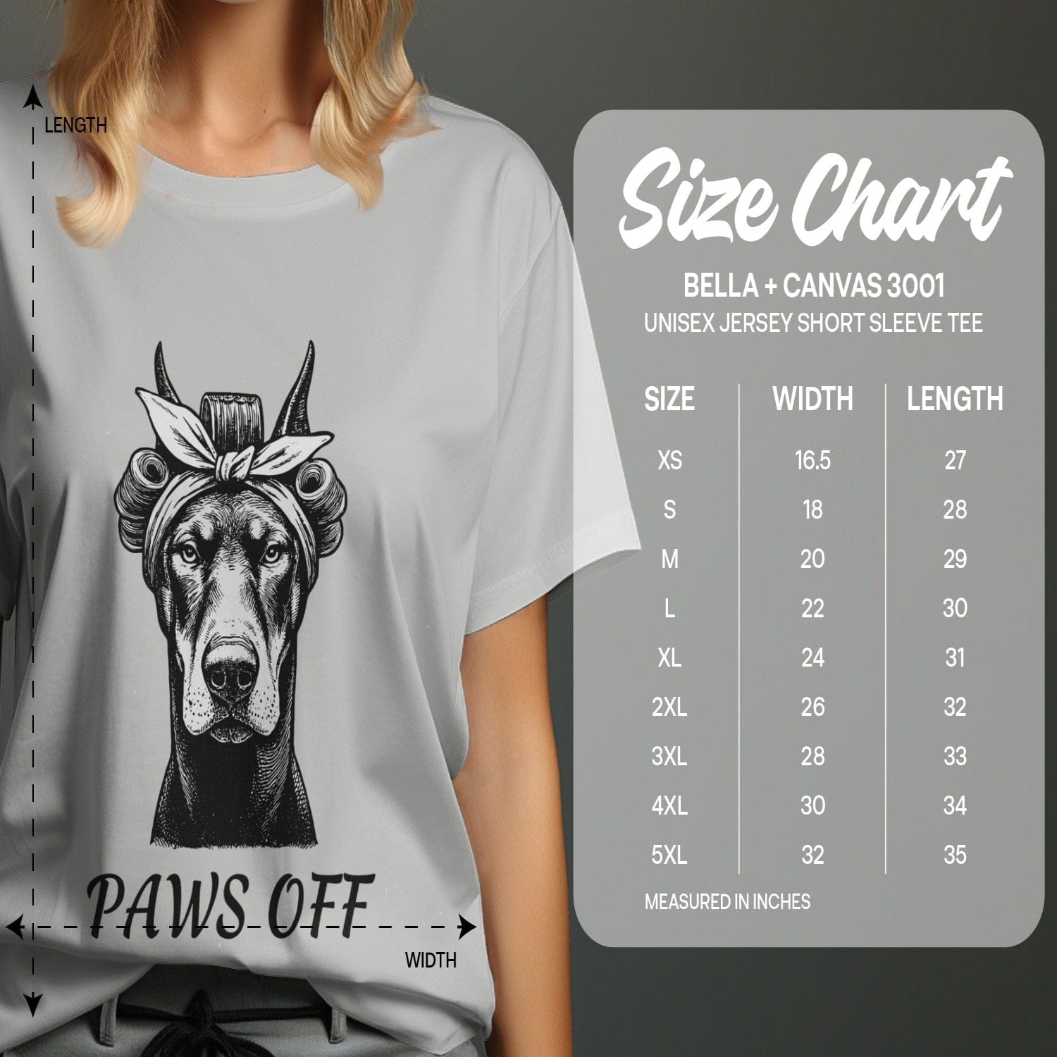 Paws Off Graphic Dog Unisex Jersey Short Sleeve Tee