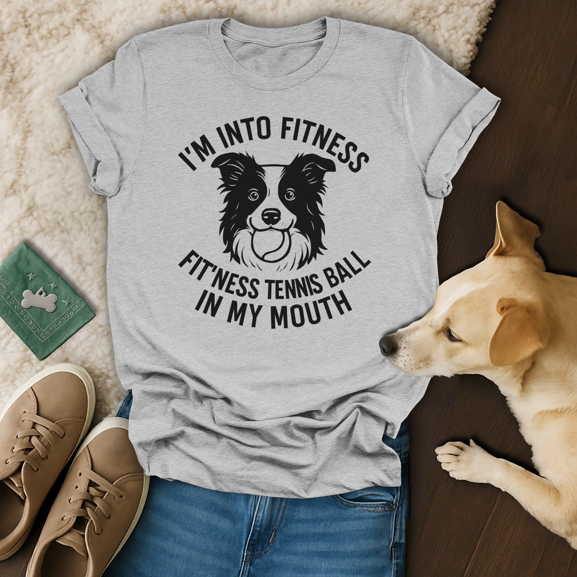 I'm Into Fitness Fitness Tennis Ball In My Mouth shirt