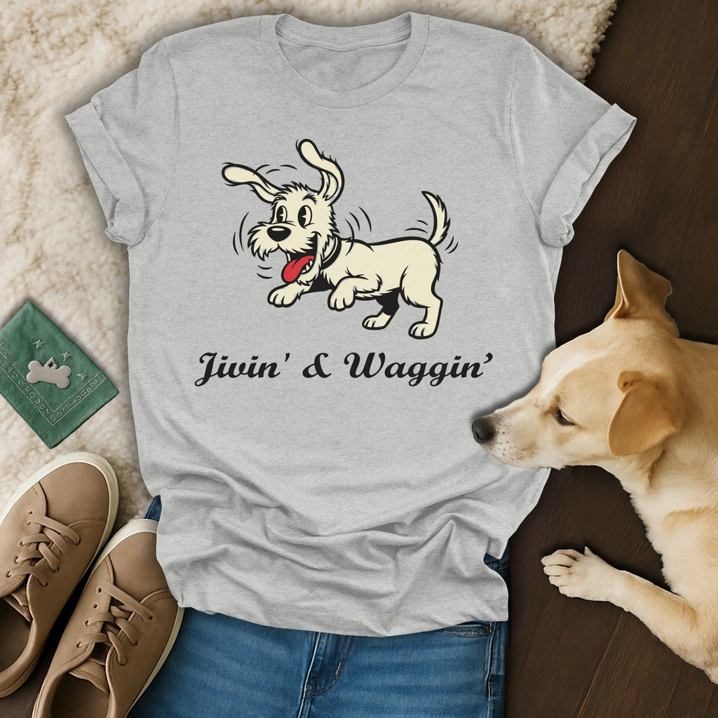 Jivin' & Waggin' Retro T-Shirt 🐶