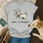 Jivin' & Waggin' Retro T-Shirt 🐶