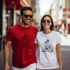 Shake It Off Graphic Tee Shirt with Dog Illustration