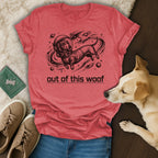 Out Of This Woof Dachshund Astronaut Dog Space product type