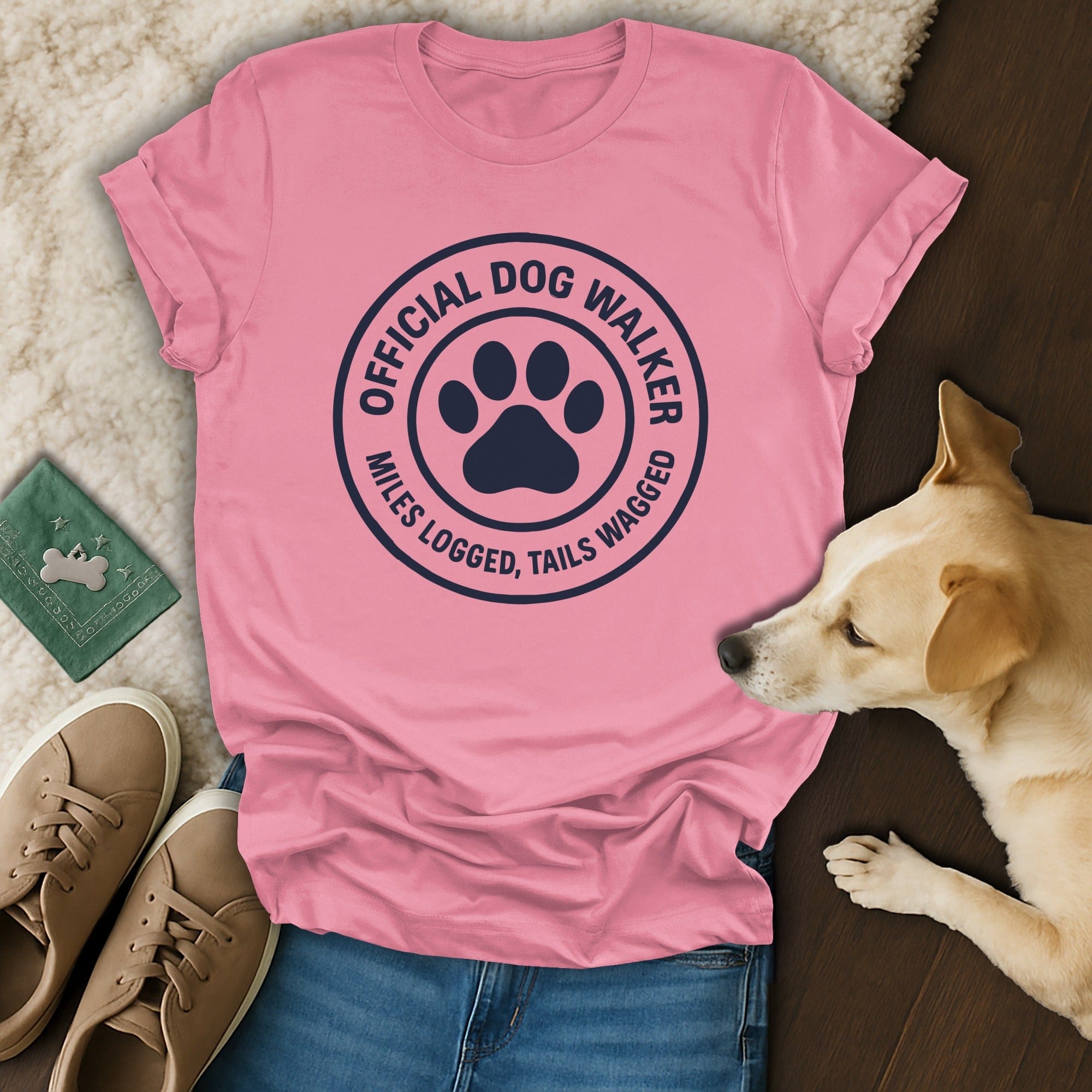 Official Dog Walker Miles Logged Tails Wagged Product