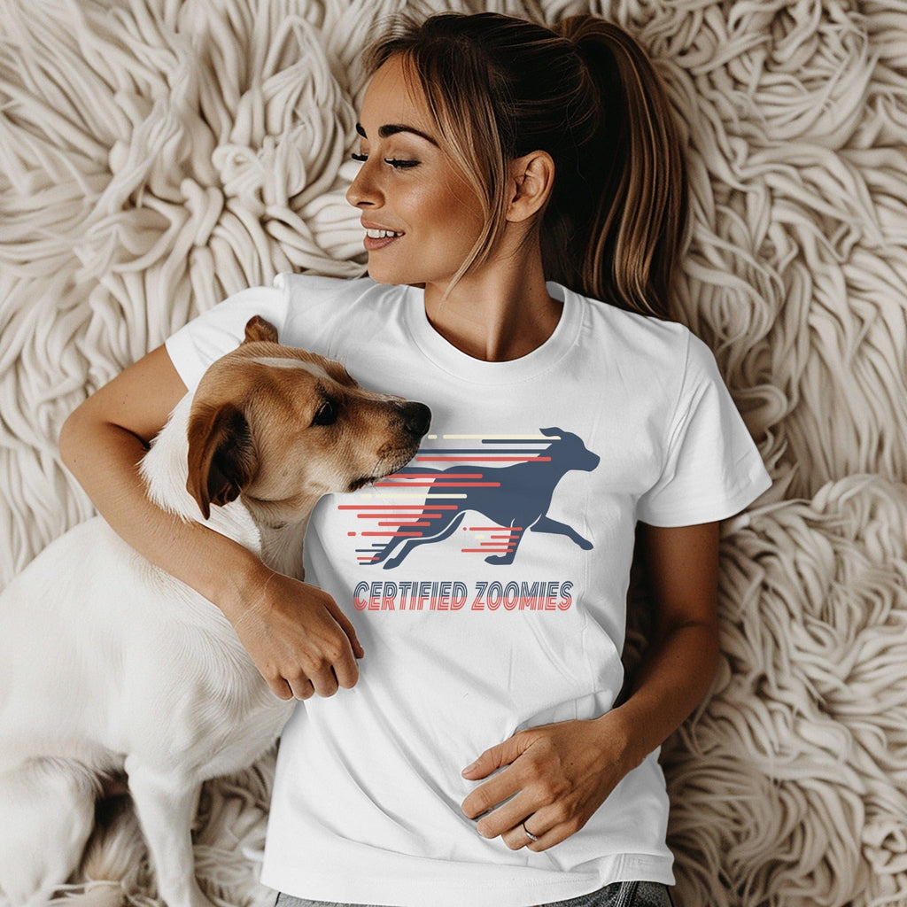 Certified Zoomies T-Shirt for Dog Lovers Ideal Gift Item