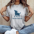 Wet Hair Don't Care Unisex Dog Graphic T-Shirt